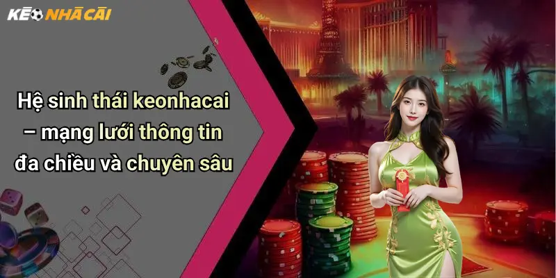 Hệ sinh thái keonhacai – mạng lưới thông tin đa chiều và chuyên sâu