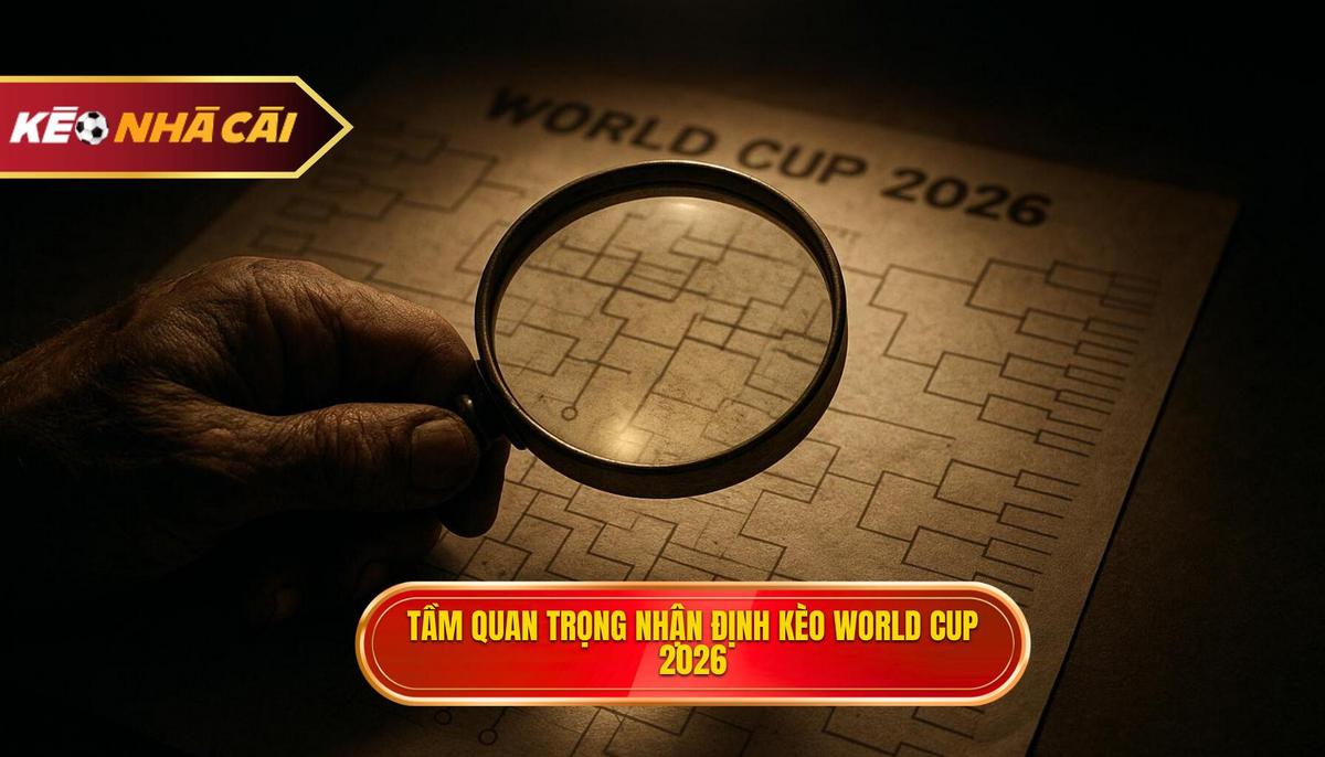 Bối cảnh mới và tầm quan trọng của việc nhận định kèo World Cup 2026