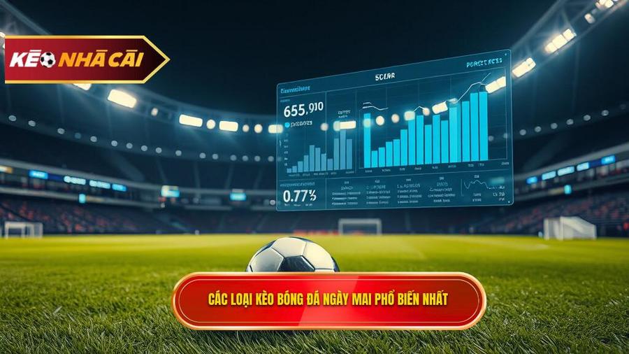 Các loại tỷ lệ kèo bóng đá ngày mai phổ biến nhất