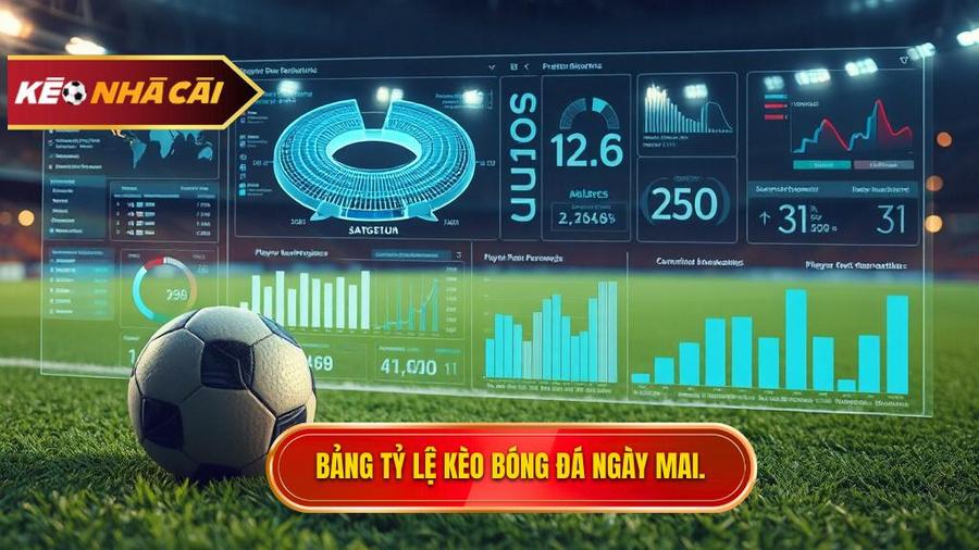 Bảng tham khảo tỷ lệ kèo bóng đá ngày mai dự kiến