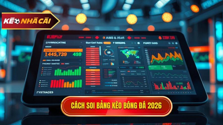 Kinh nghiệm soi Bảng kèo bóng đá mới nhất 2026 hiệu quả