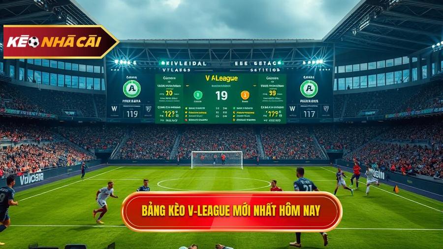 Bảng kèo V League mới nhất hôm nay