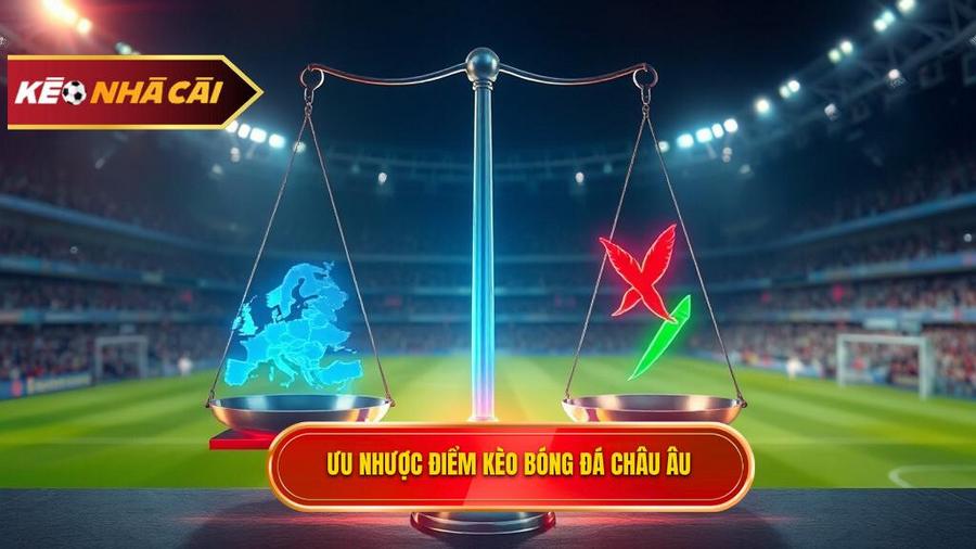 Phân tích ưu và nhược điểm của Kèo bóng đá Châu Âu