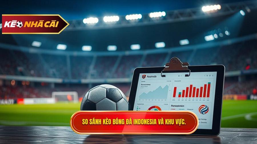 Bảng so sánh đặc điểm kèo bóng đá Indonesia và các giải khu vực