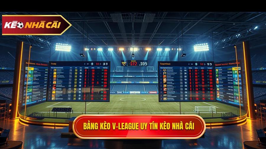 Bảng kèo V League uy tín KÈO NHÀ CÁI