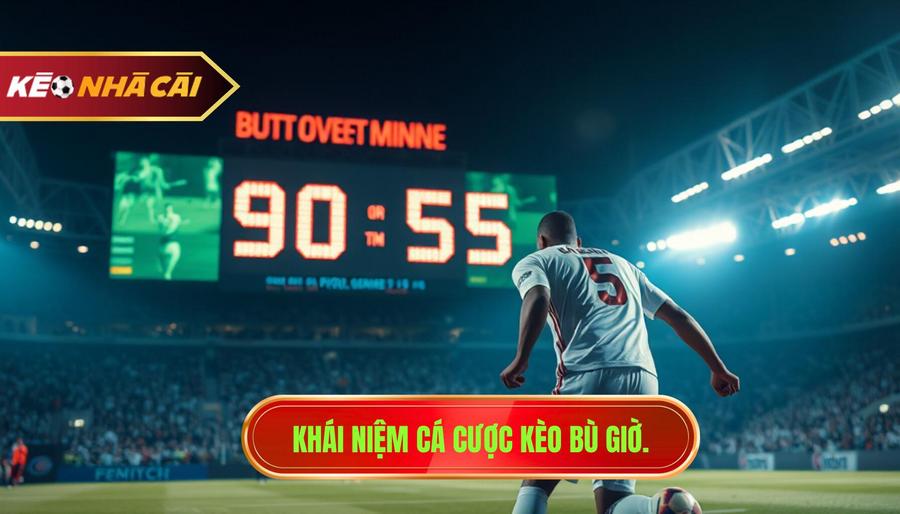 Khái niệm cá cược kèo bù giờ.