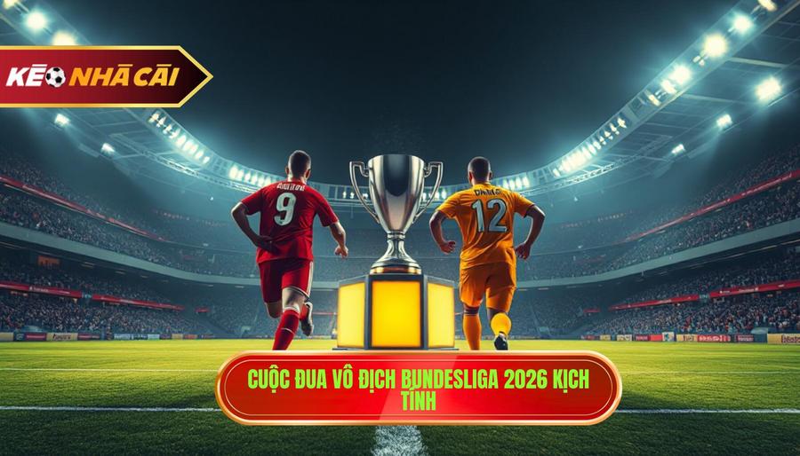 Cuộc đua vô địch Bundesliga 2026 kịch tính