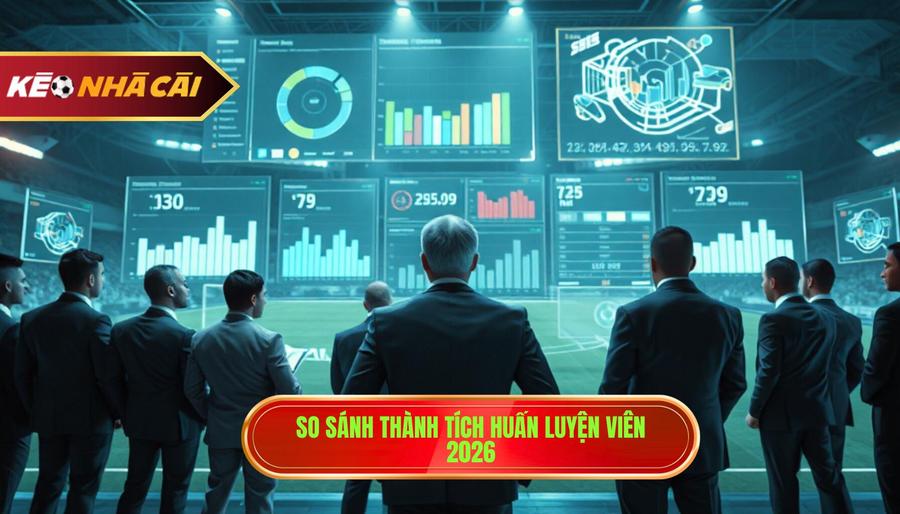 So sánh thành tích huấn luyện viên 2026