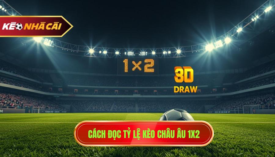 Cách đọc tỷ lệ kèo Châu Âu 1x2